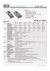 DataSheet ELP-75-24 pdf